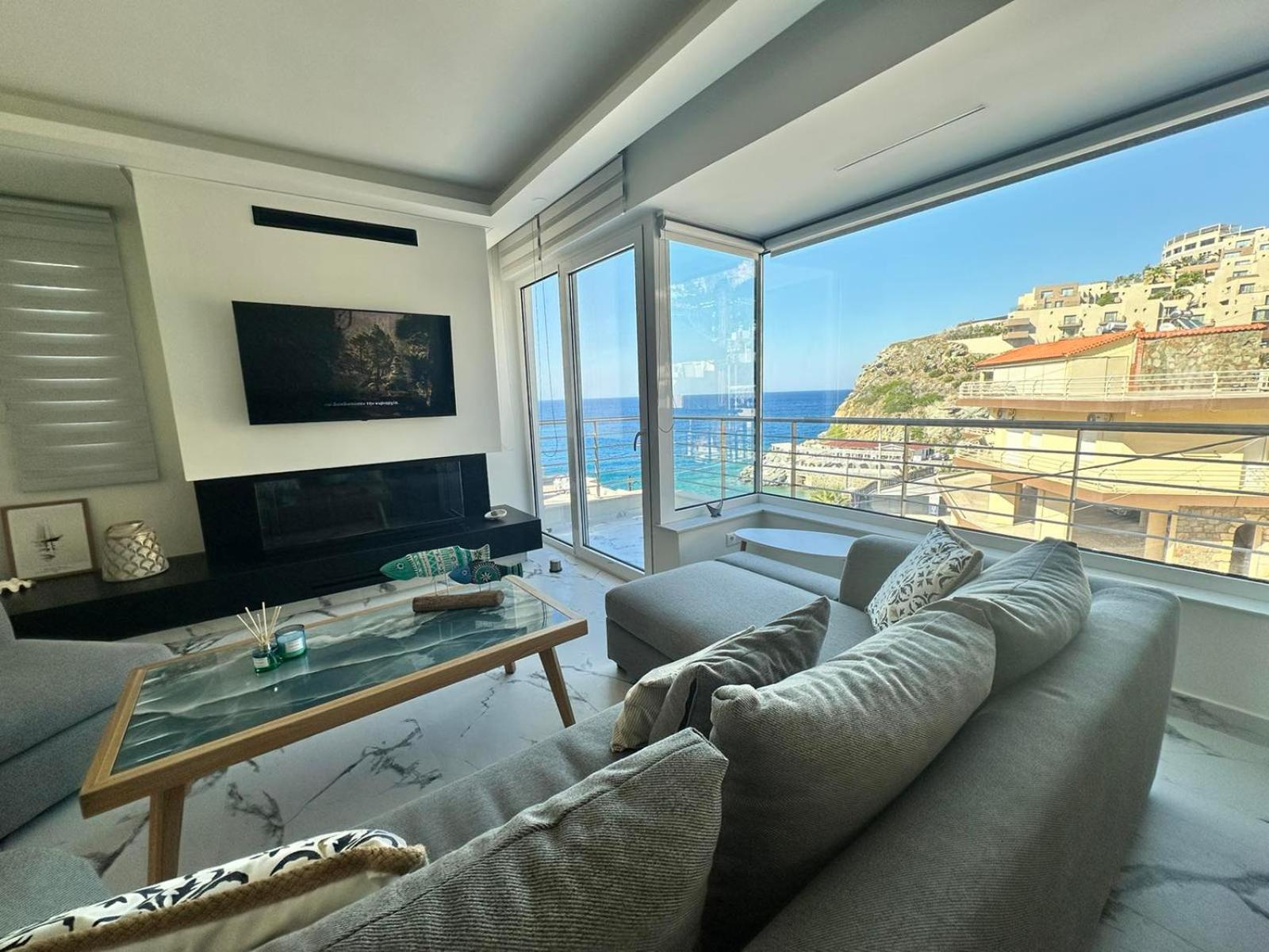 Popis Sea View Apartments Agia Pelagia  Exterior foto